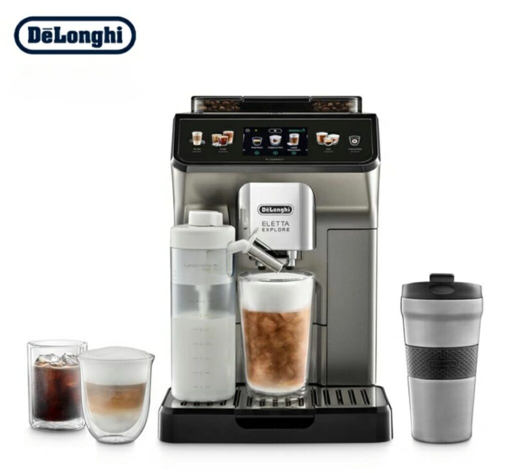 デロンギ エレッタ エクスプロア Wi-Fiモデル 全自動コーヒーマシン