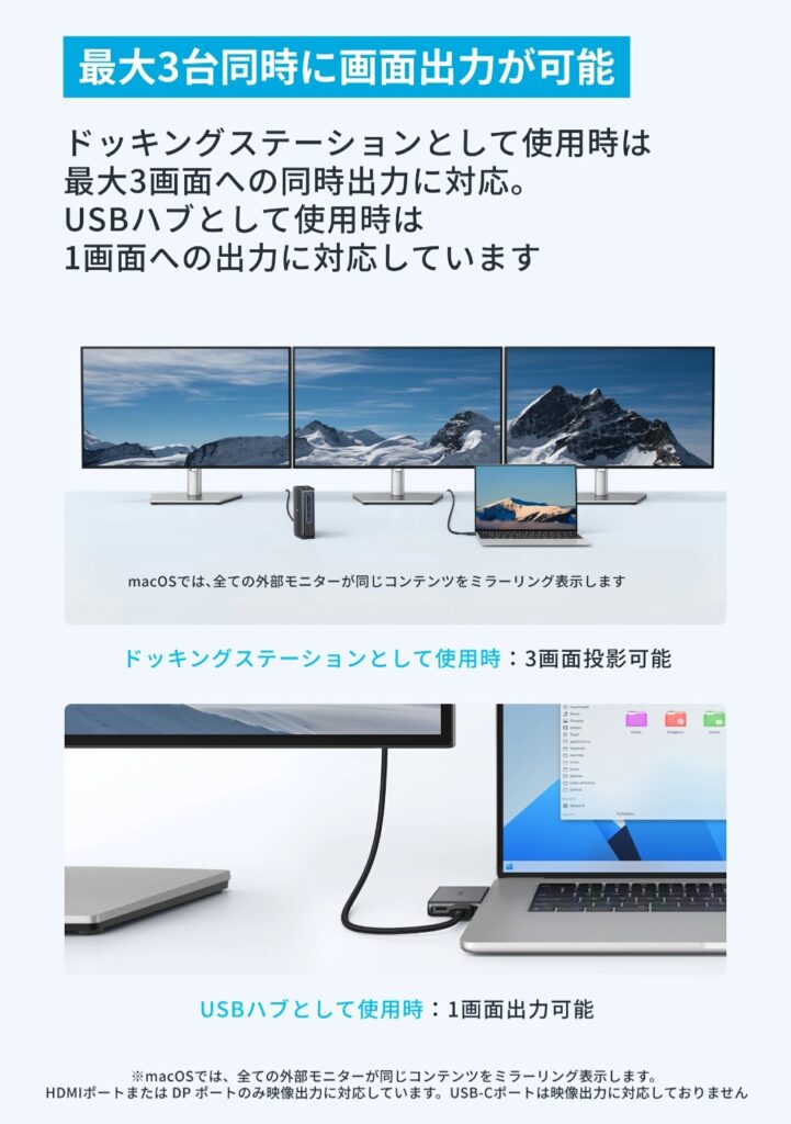 Anker Nano ドッキングステーション