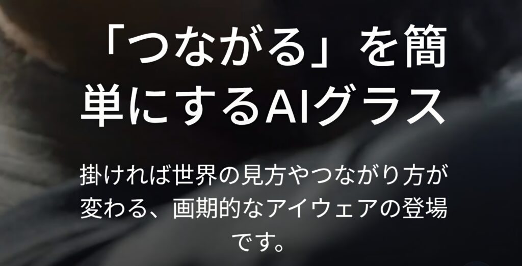 Ray-Ban Meta AI グラス 画像