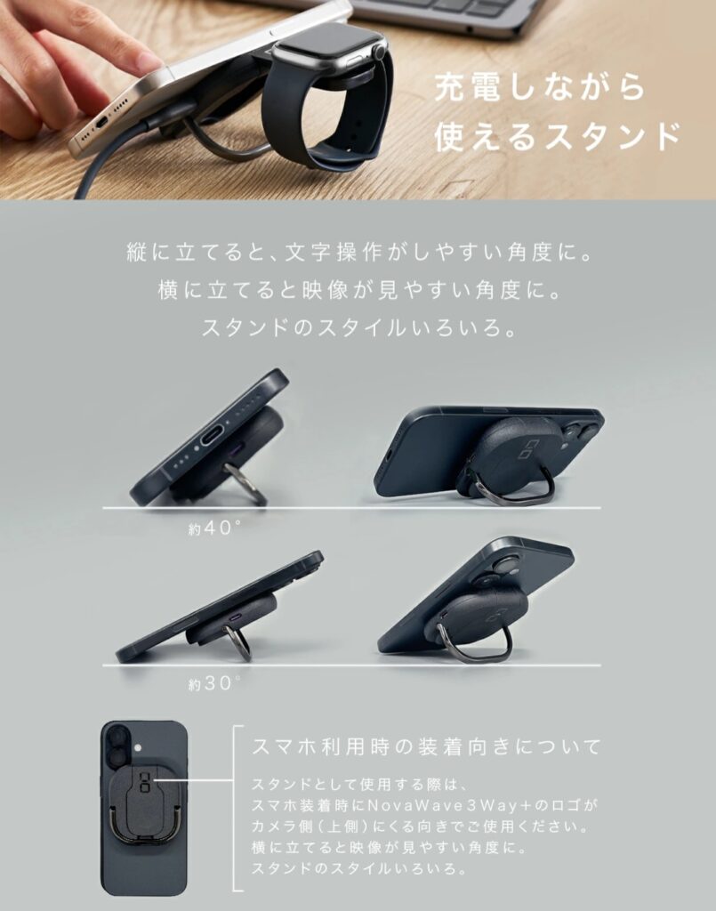 CIO NovaWave 3Way+ 使用中イメージ