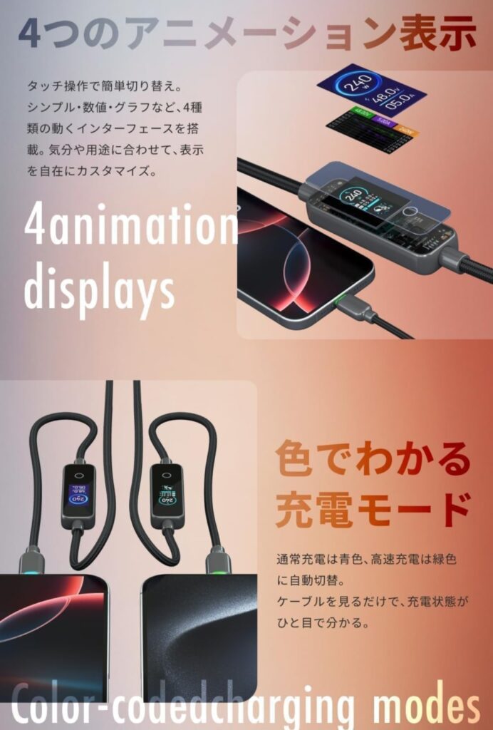 MATECH PowerSight 240Wの使用イメージ