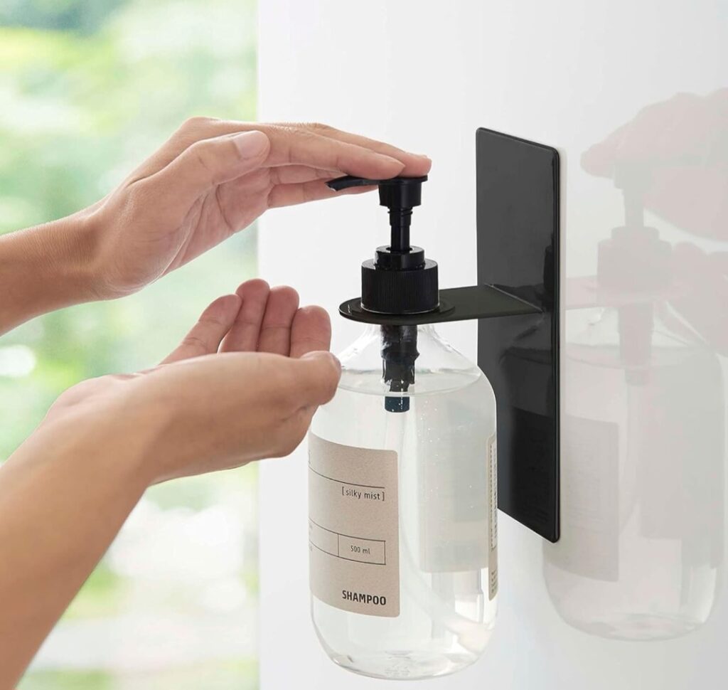 山崎実業 tower マグネットバスルームディスペンサーホルダー 4868