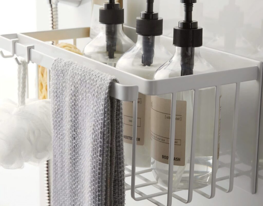 山崎実業 tower マグネットバスルームバスケット 5542