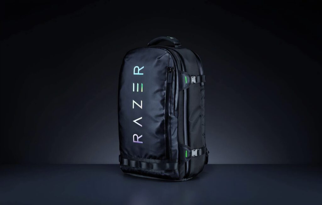 Razer Rogue Backpack V3 防水加工イメージ