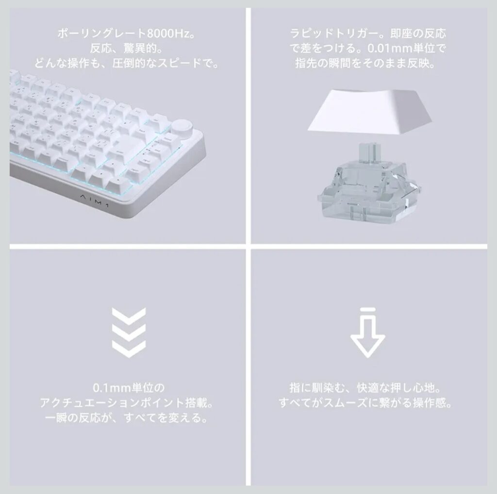 AIM1 瞬 MATATAKI デスク配置イメージ