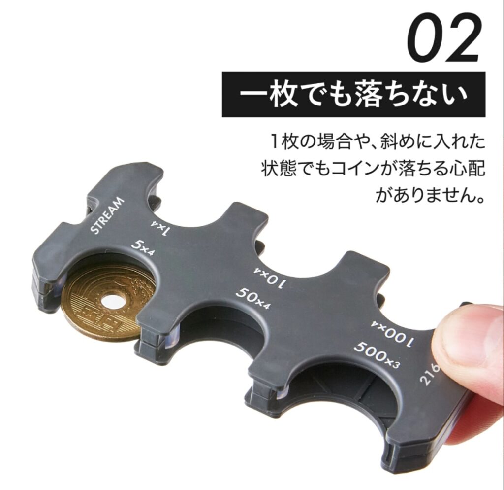 STREAM コインホルダー 薄型デザイン