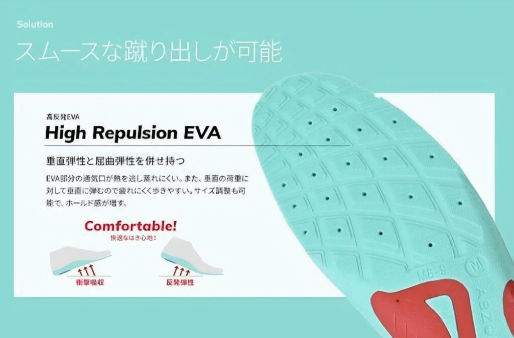 ニューバランス サポーティブリバウンドインソール ウォーキング用途