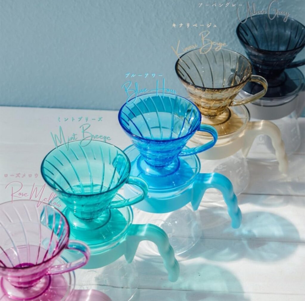 HARIO V60 カラーブリュー 使用シーン