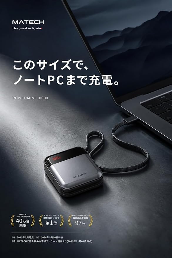 MATECH PowerMini 10000 本体外観
