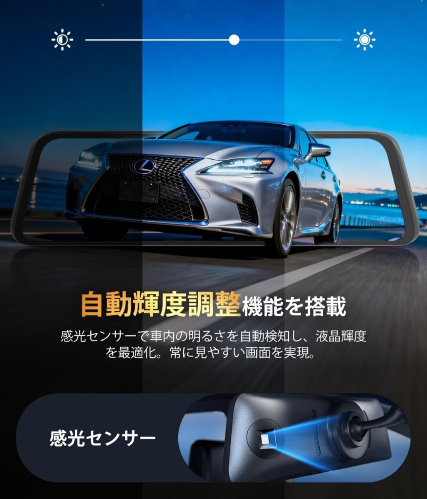 AUTO-VOX T11 車内設置イメージ