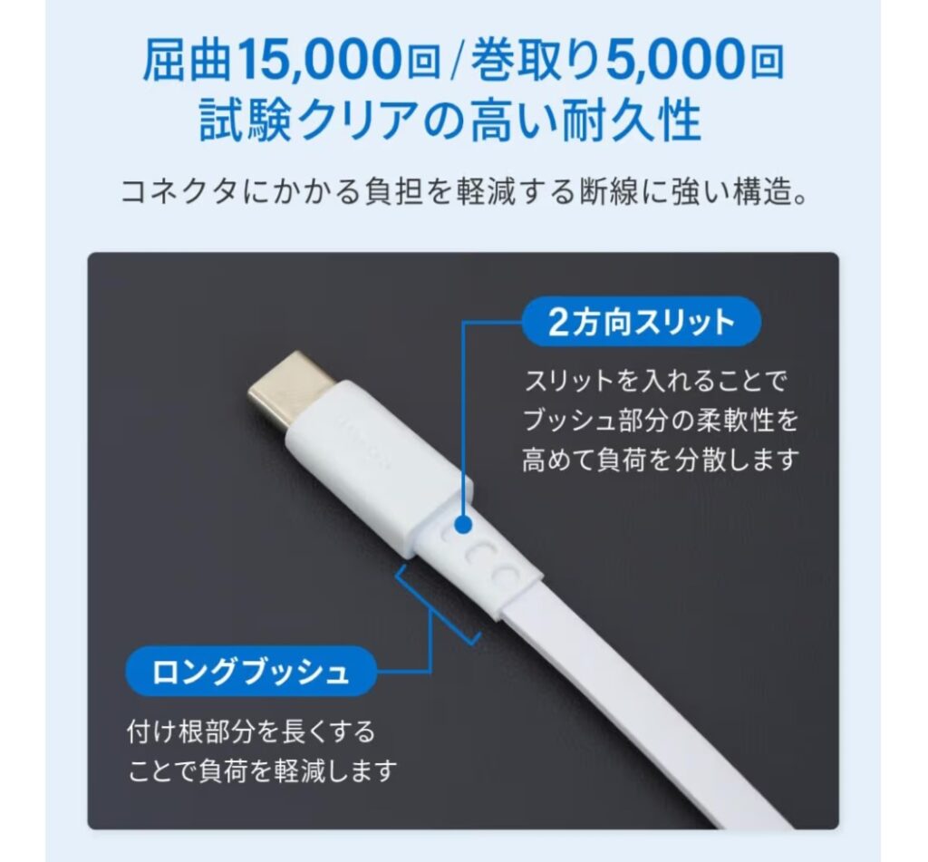 オウルテック 片引き巻取り式ケーブル 巻取り構造