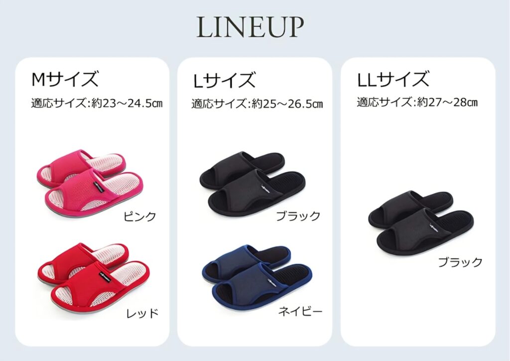 オクムラ エアーパススリッパ 使用シーン
